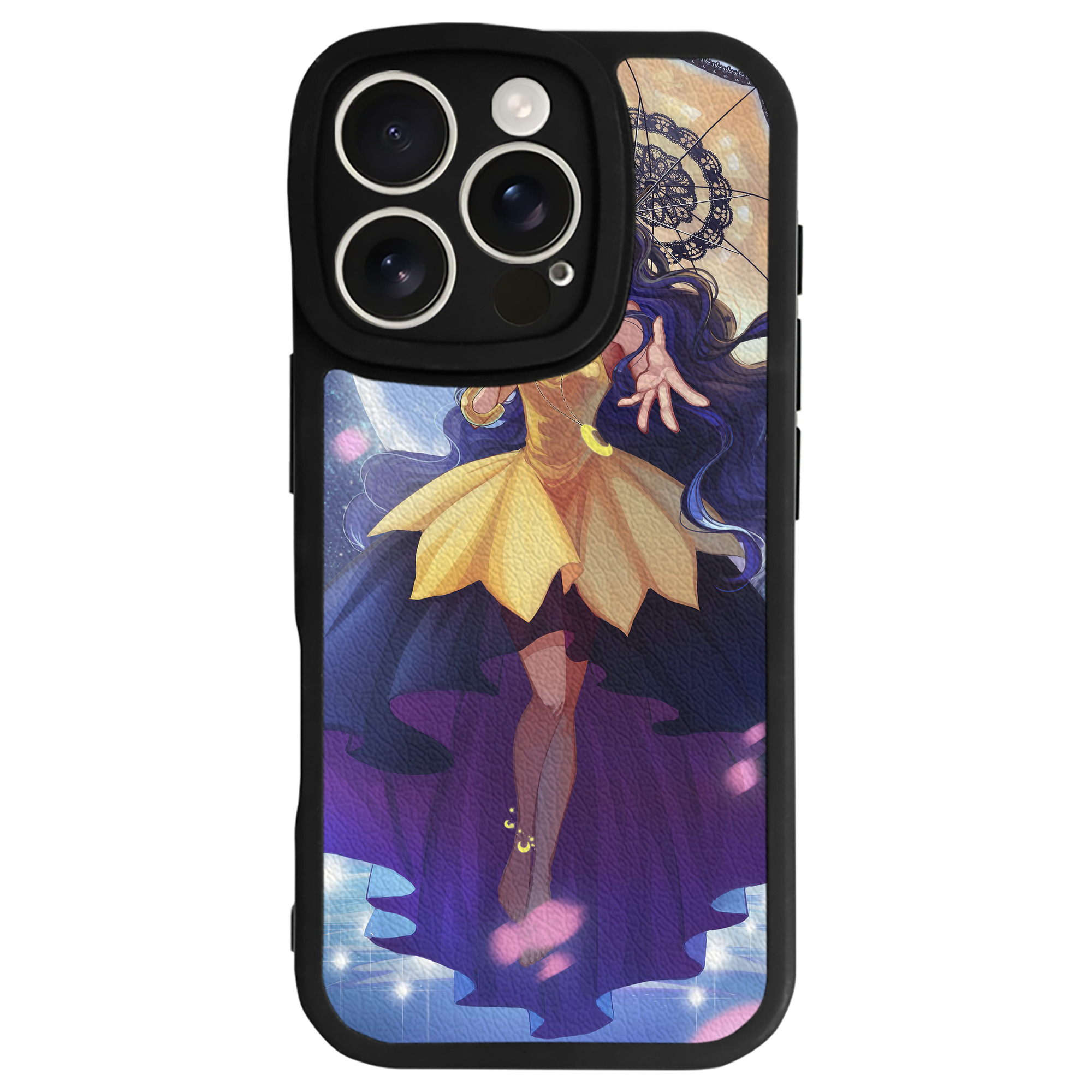 （画像用） 美少女戦士セーラームーン Sailor Moon 【iPhone 16シリーズ対応】シリコンスマホケース（レザー調） 材質：シリコン